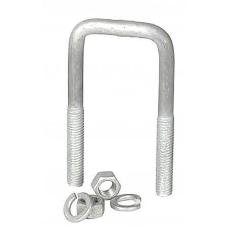 C E Smith 3/8-16 X 1 5/8 X 3 9/16 U-Bolt Galvanized | For Trailers | by West Marine